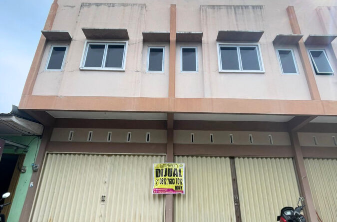 dijual ruko baru 2 lantai jl. sari utama simpang tiga pekanbaru