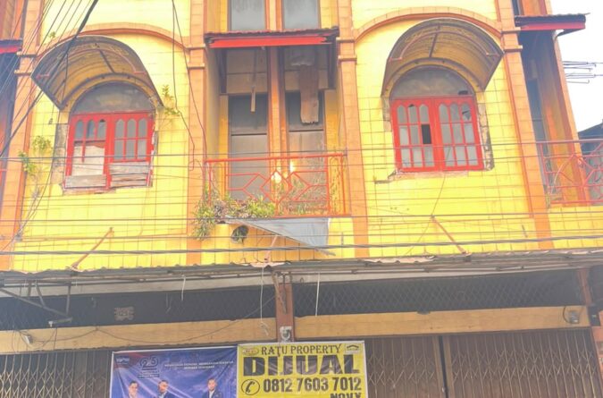 Dijual Ruko 2 Unit Jl. Karet Pekanbaru Kota